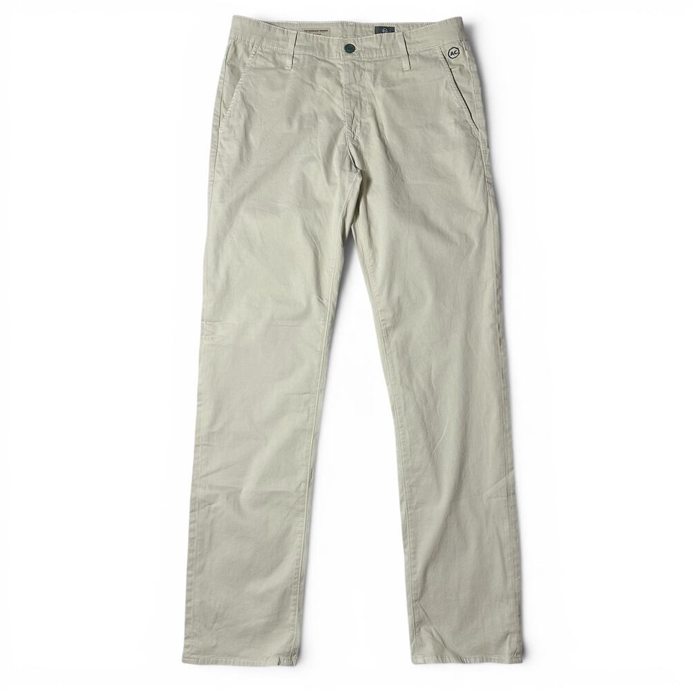Adriano Goldschmied AG Green Label Graduate Trouser Pants Mens 32x34 Khaki NWOT